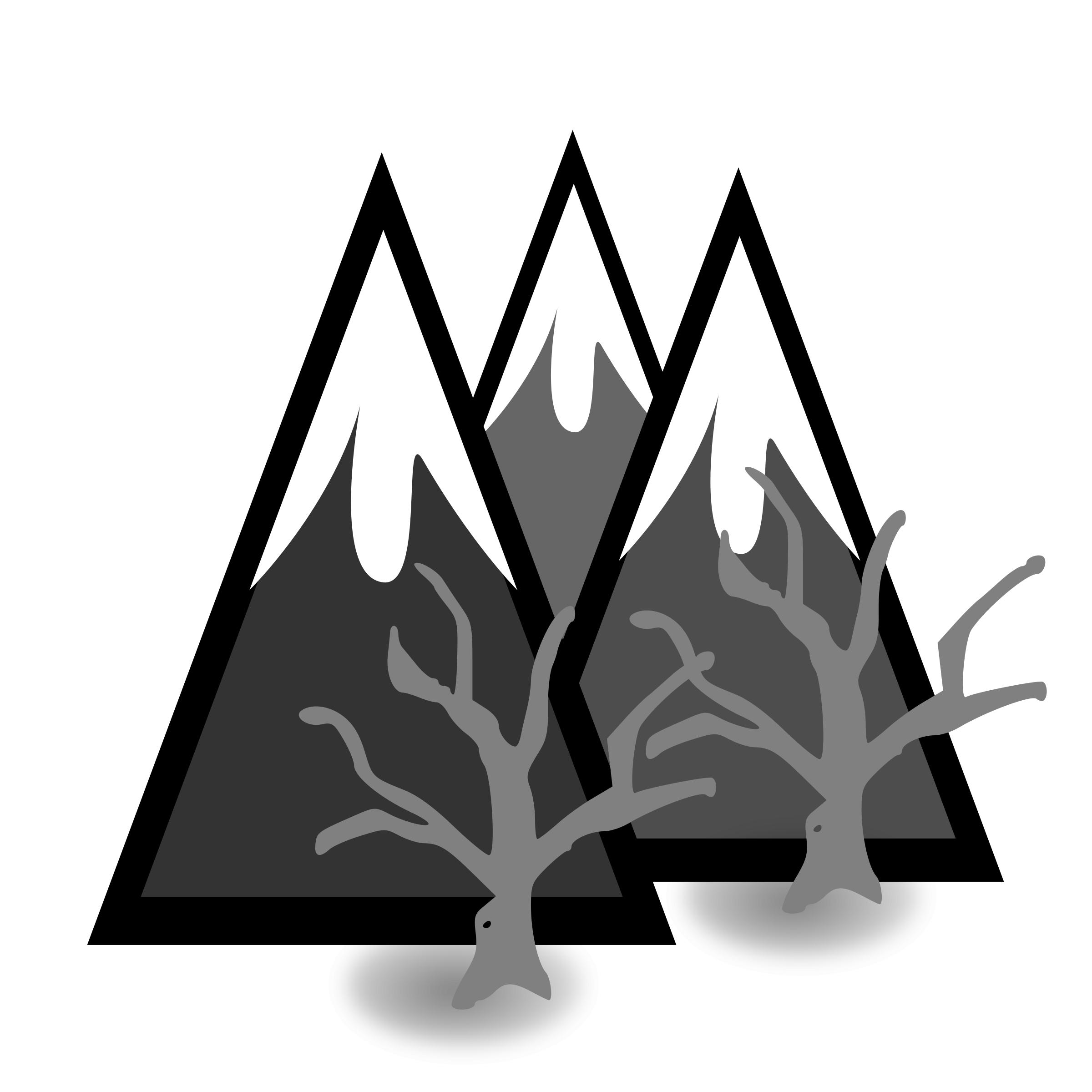 Dead Forest Mountains Icons Png 2400x2400 Dead Forest Mountains Icons Png