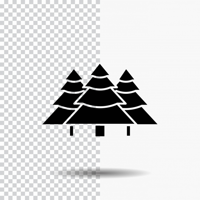 Forest Camping Jungle Tree Pines Glyph Icon On Transparent B, Asia 640x640 Forest Camping Jungle Tree Pines Glyph Icon On Transparent B, Asia