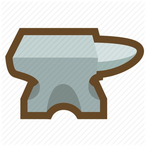512x512 Anvil, Blacksmith, Forge, Game, Smelt, Strengthen, Weapon Icon