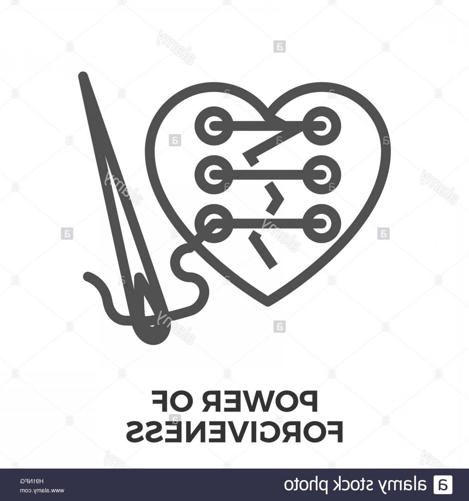 1560x1668 Stock Photo Power Of Forgiveness Thin Line Vector Icon Isolated