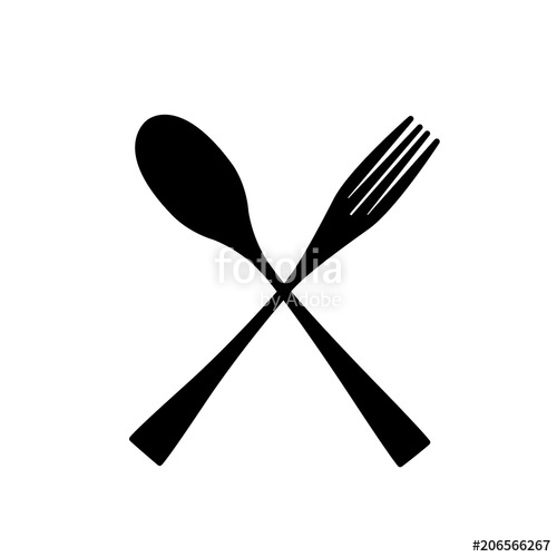 500x500 Fork Spoon Restaurant Icon Stock Image And Royalty Free Vector