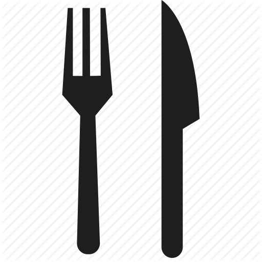 512x512 Fork, Knife, Silverware, Utensils Icon