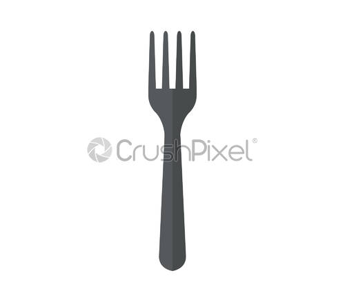 500x438 Fork Icon, Stock Vector Crushpixel
