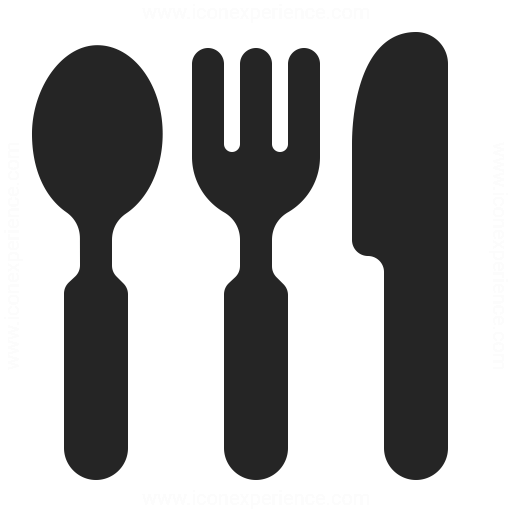 512x512 Knife Fork Spoon Icon Iconexperience