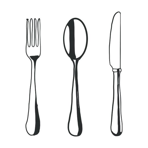 626x626 Fork Knife Spoon Vector