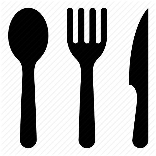 512x512 Cutlery, Food, Fork, Knife, Spoon, Utensils Icon