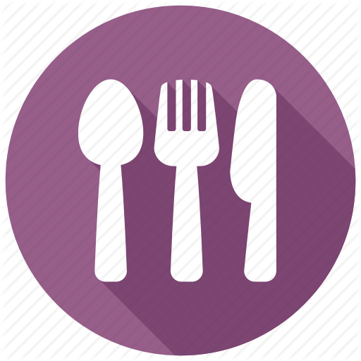 512x512 Cutlery, Fork, Knife, Spoon Icon