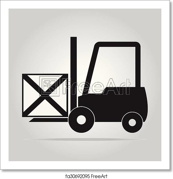 Free Art Print Of Forklift Symbol Vector Illustration Forklift 561x581 Free Art Print Of Forklift Symbol Vector Illustration Forklift