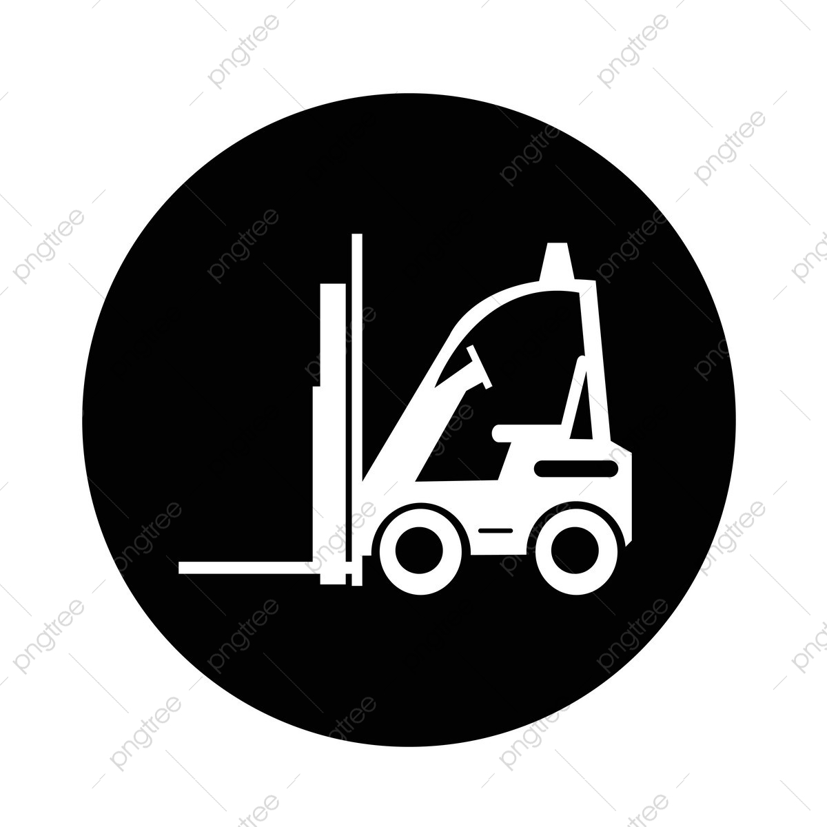 1200x1200 Forklift Truck Icon, Lifting, Lift, Fork Png And Vector