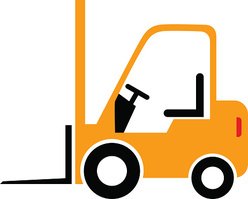 Forklift Truck Icon at Vectorified.com | Collection of Forklift Truck ...