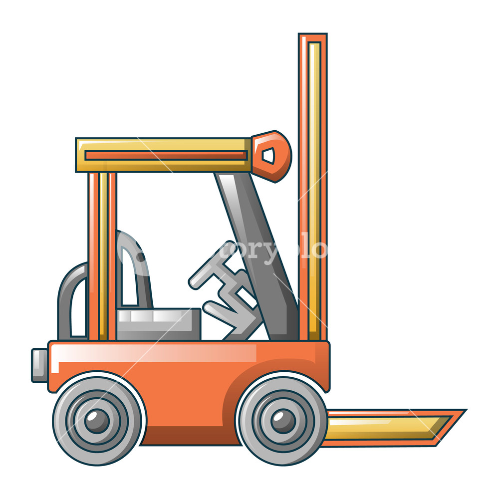 1000x1000 Lift Truck Icon Cartoon Of Lift Truck Vector Icon For Web Design