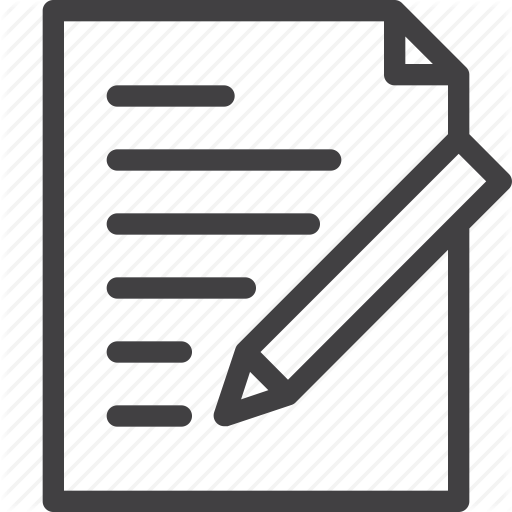 512x512 Document, Edit, Fill, Form, Write Icon