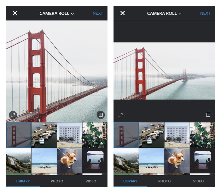 734x640 You Can Now Post Full Size Landscape And Portrait Photos