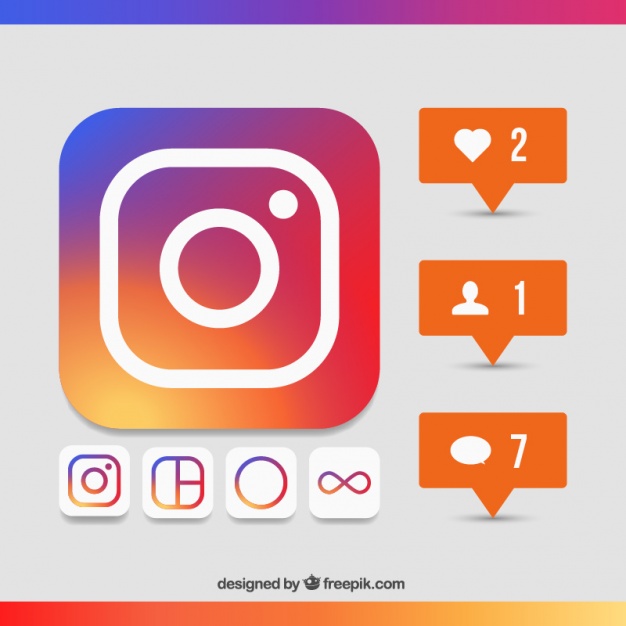 626x626 Free Instagram Icon Vector