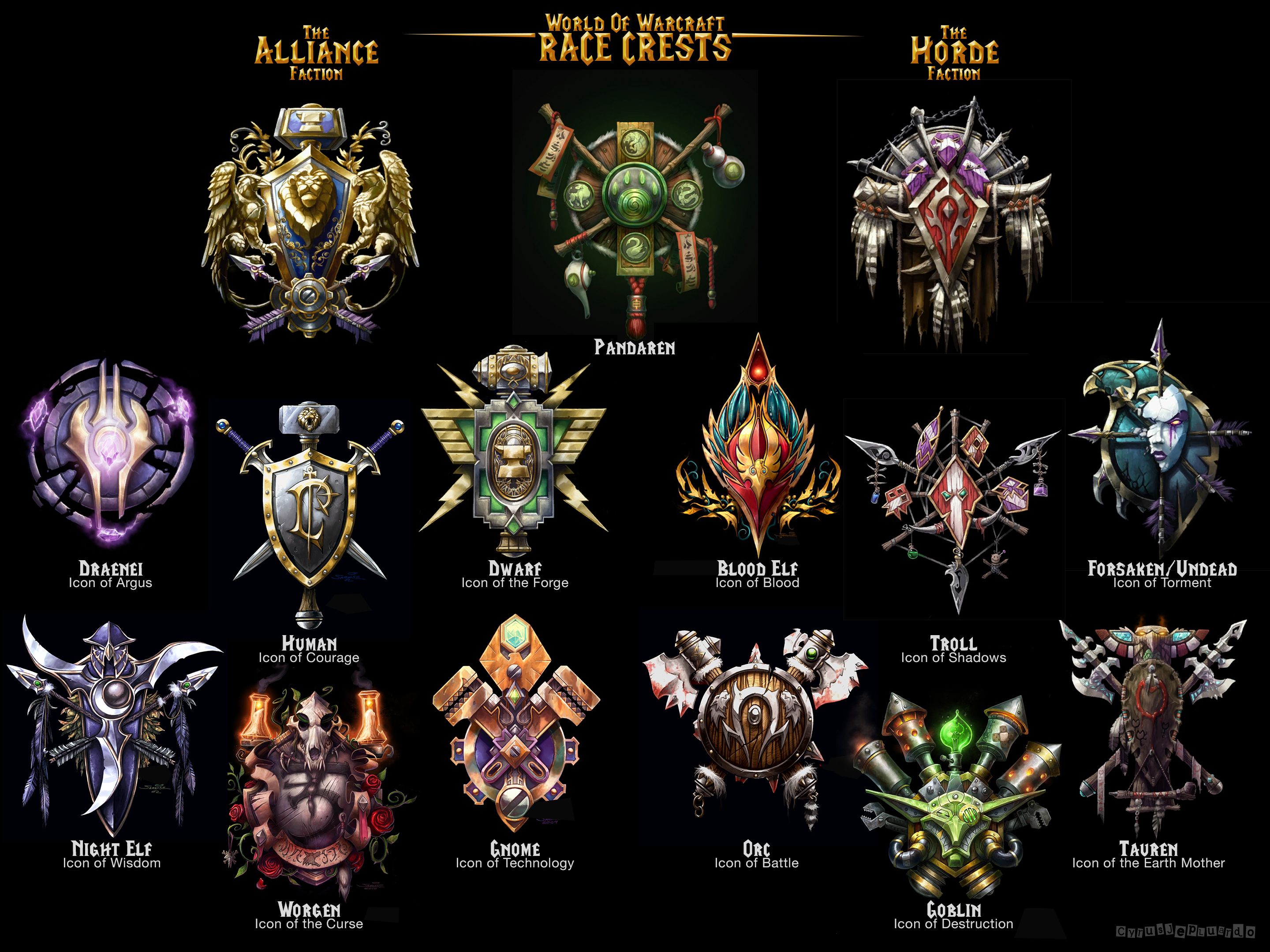 2880x2160 World Of Warcraft Icons