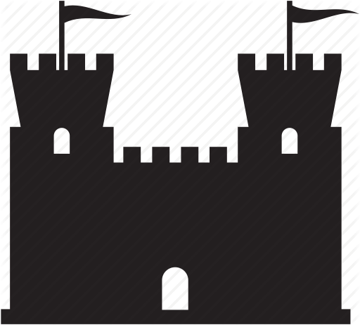 512x463 Building, Castle, Fort, Medieval Icon