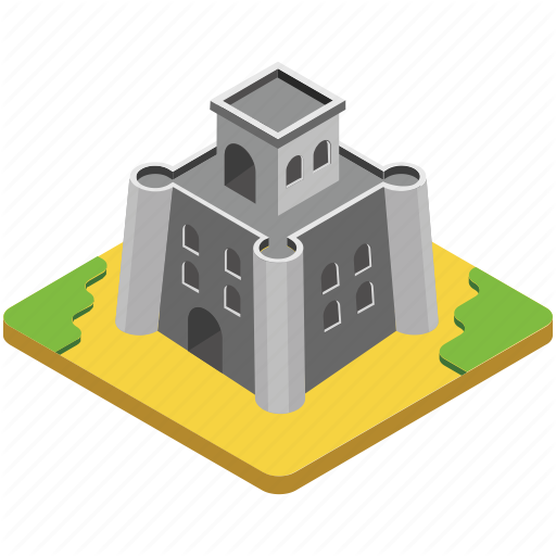 512x512 Castle, Fort, Fortress, Historical Place, Medieval Fort Icon
