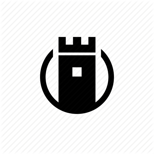 512x512 Castle, Fort, Tarot, Tower Icon