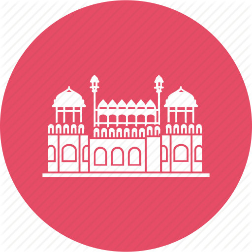 512x512 Delhi, Emperor, Fortlahori, Gate, Gatered, Mughal, Red Fort Icon