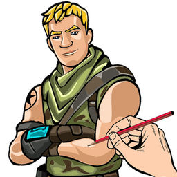 256x256 How To Draw Fortnite