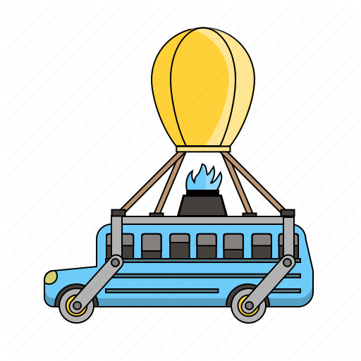 512x512 Battle, Bus, Car, Fortnite Icon
