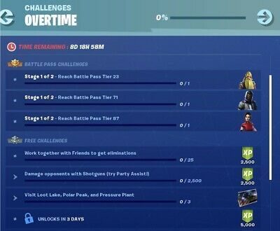 400x330 Fortnite Battle Royale Overtime Challenges