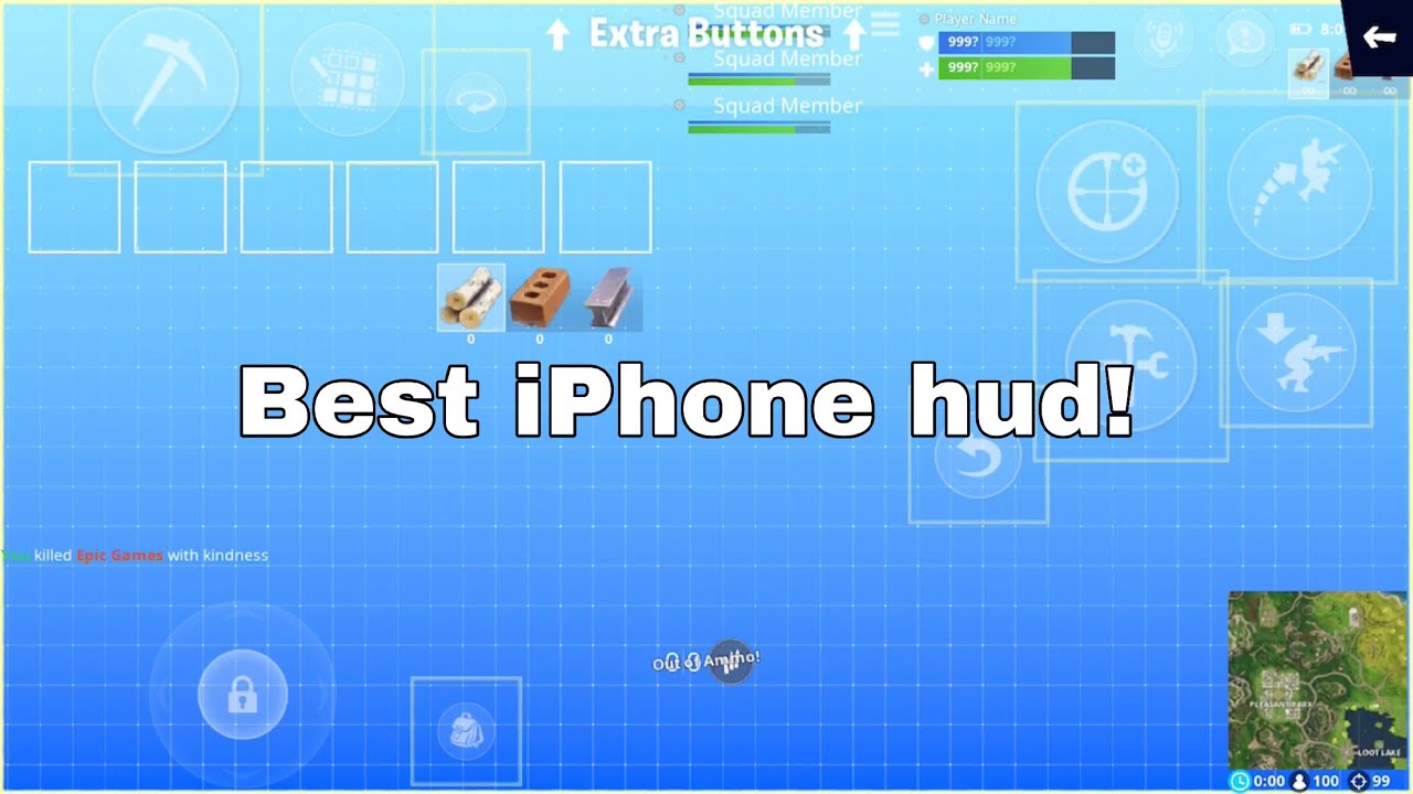 1280x720 Best Fortnite Mobile Iphone Claw Hud