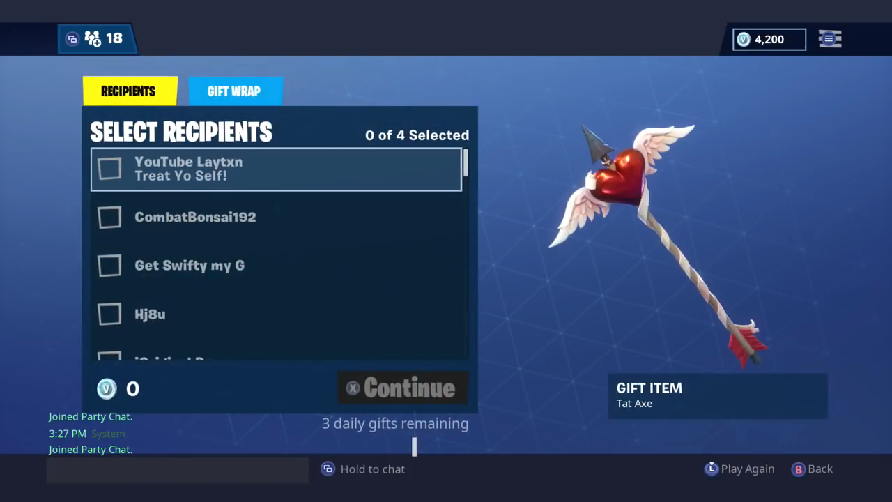 1280x720 Fortnite' Gifting Guide