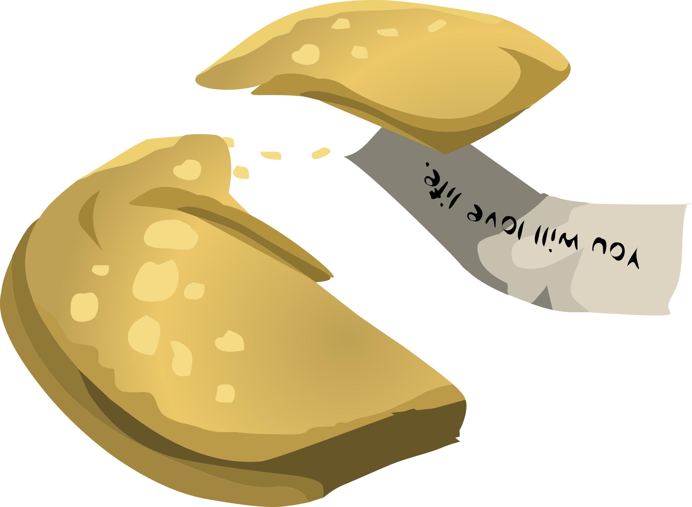 2400x1760 Open Fortune Cookie Icons Png