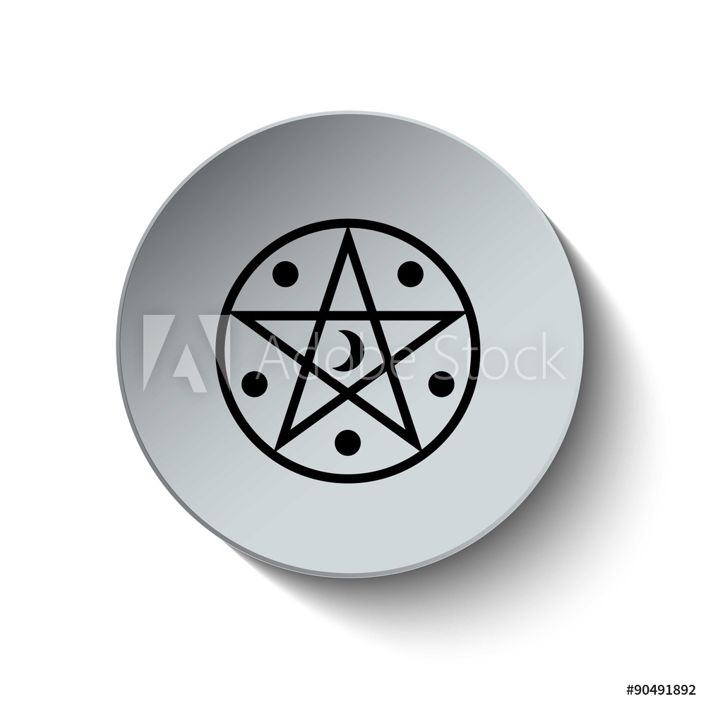 1000x1000 Photo Art Print Fortune Icon Zodiac Sign Horoscope Icon