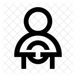 256x256 Fortune Teller Icon Of Line Style