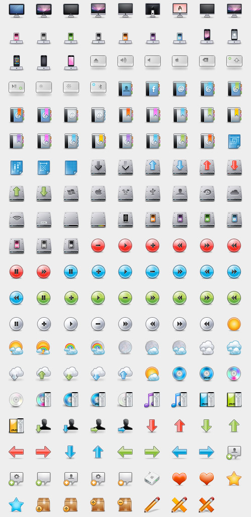 498x1027 Forum Icon Set