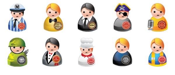 600x259 Community Icons And Forum Rank Icons Free Icon Packs Ui Download