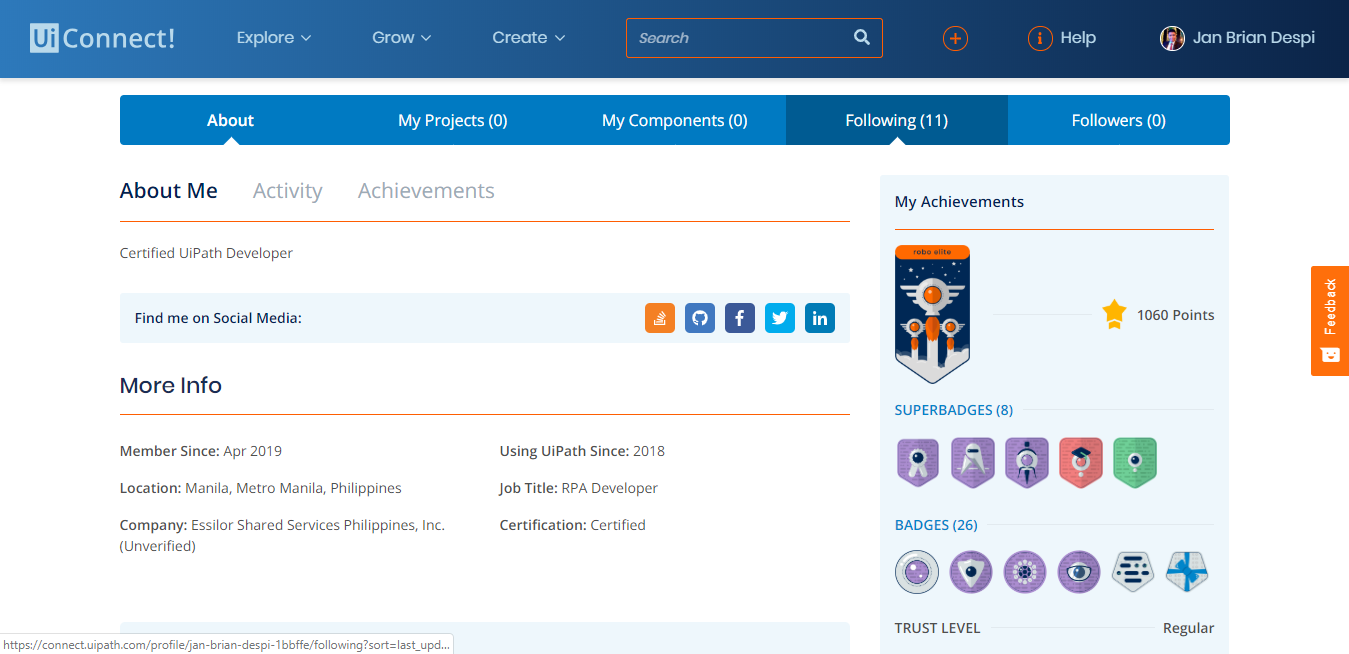 1349x654 Earned Robo Elite Rank At Last!