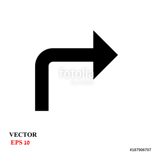 500x500 Arrow Icon Share Symbol, Isolated Forward Arrow Stock Image