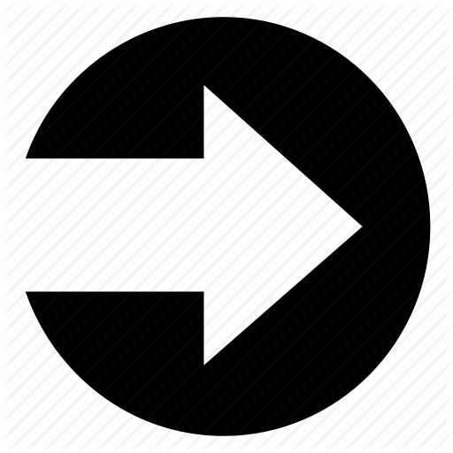 512x512 Arrow, Direction, Forward, Right, Sign Icon