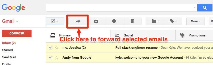 831x255 How To Forward Multiple Emails At Once In Gmail Cloudhq Blog
