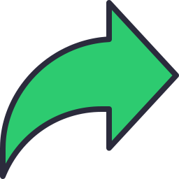 256x256 Forward Icon Outline Filled