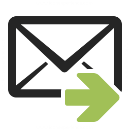 256x256 Mail Forward Icon Iconexperience