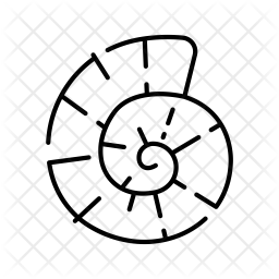 256x256 Fossil Icon Of Line Style