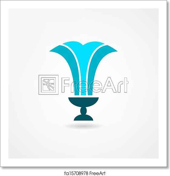 561x581 Free Art Print Of Fountan Freeart