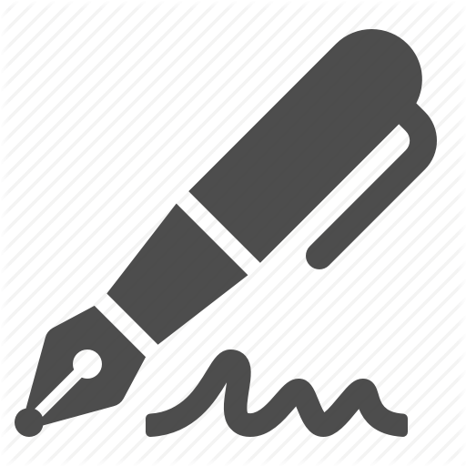 512x512 Fountain Pen, Office, Pen, Signature, Writing Icon