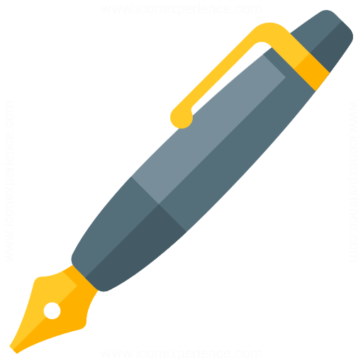 512x512 Iconexperience G Collection Fountain Pen Icon