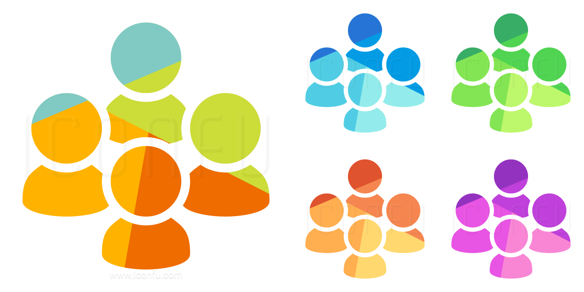 1200x600 Users Four Icon