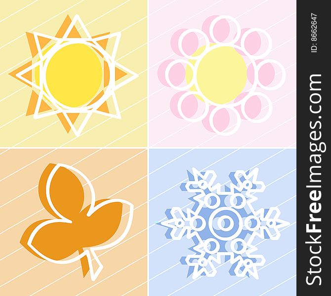 Four Seasons Icons 670x600 Four Seasons Icons