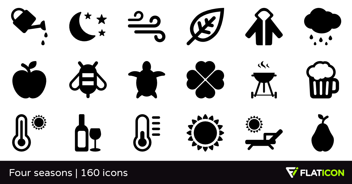 Four Seasons Free Icons 1200x630 Four Seasons Free Icons