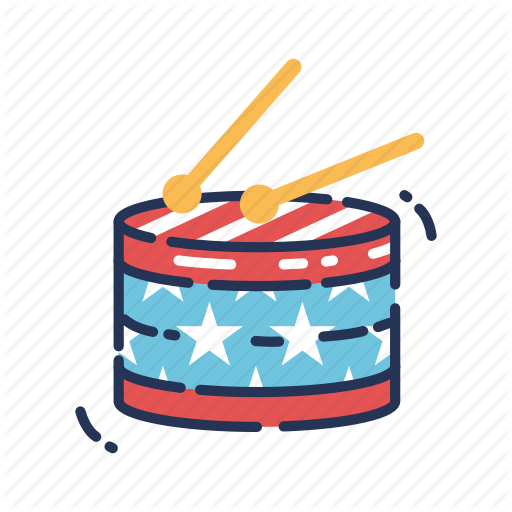 512x512 America, Drum, Fourth Of July, Independence Day, Instrument, July