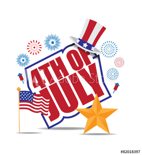 458x500 Fourth Of July Icon