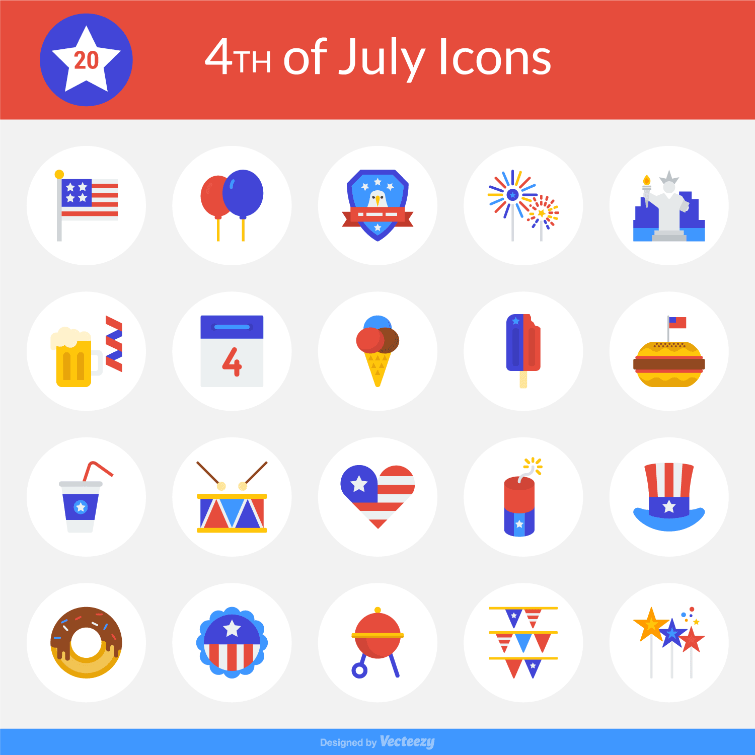 1500x1500 Free Icon Set Happy Of July