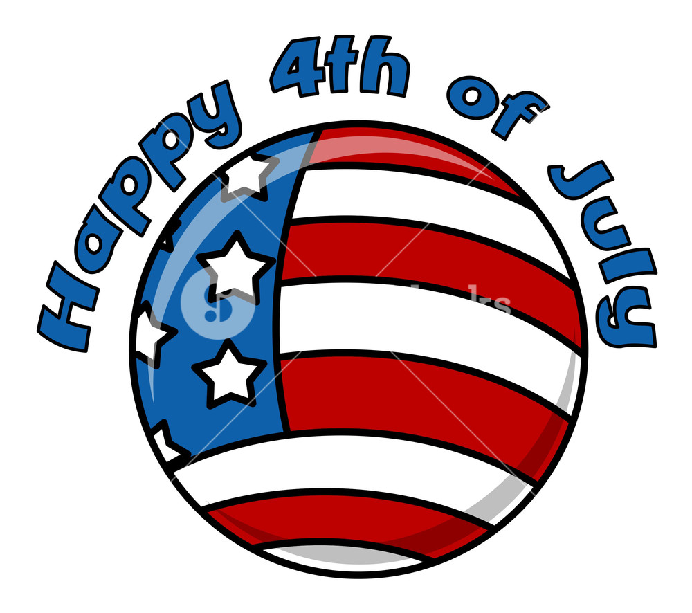 1000x886 Happy Of July Icon Us Flag Royalty Free Stock Image